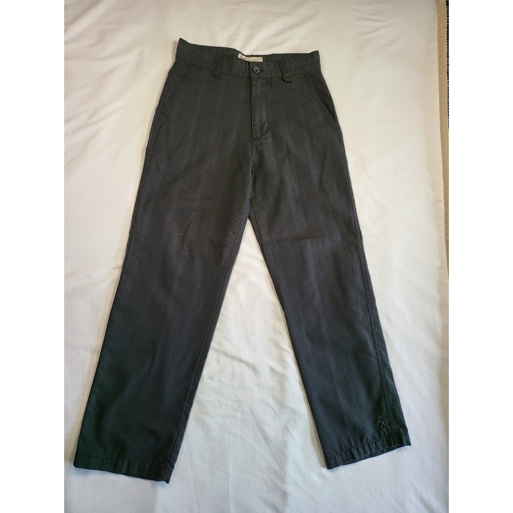 Vintage Y2K Billabong Mens Baggy Skater Pants Grey Plaid Size 30 x 30 Streetwear